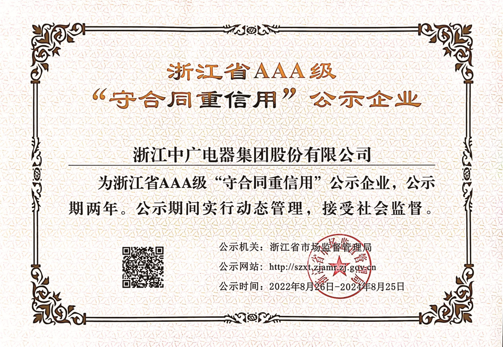 中广欧特斯所获省级荣誉